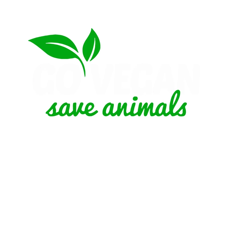 Go Vegan Save Animals Tapestry