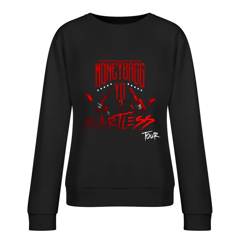 Moneybagg Yo - YO 2 Heartless Album Cover Art Female Pullover Sweatshirt