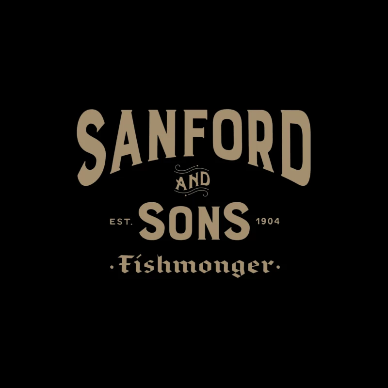 Sanford and Son Fishmonger Throw Pillow