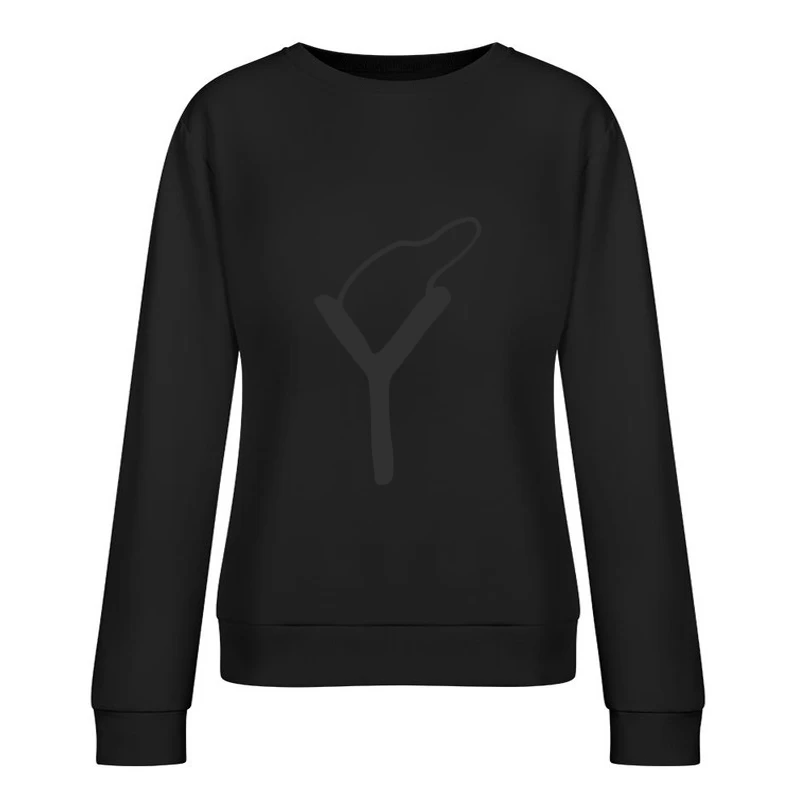 Catapulte minimaliste Femme Sweat-shirt à enfiler