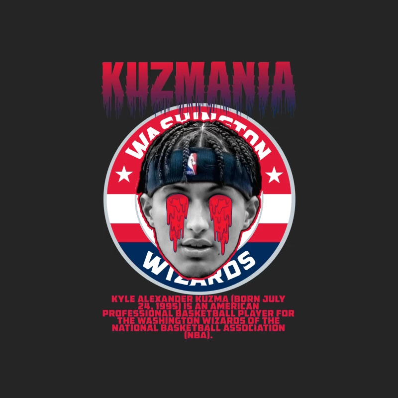 Kuzmania - Kyle Kuzma Artwork Male Pullover Sweatshirt