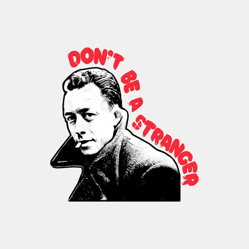 Albert Camus - Don_t Be a Stranger  Fanart Design Male Tank Top