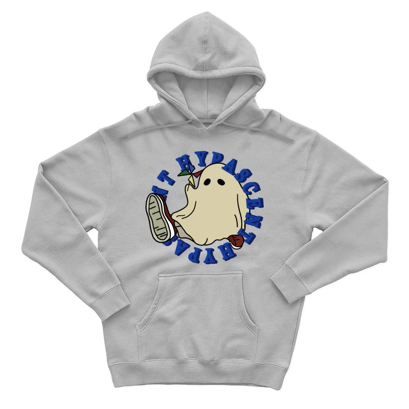 Bunter Geister-Laufschuh Herren Pullover Hoodie