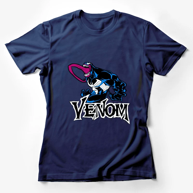 Venom Comic Character Illustration Female T-Shirt