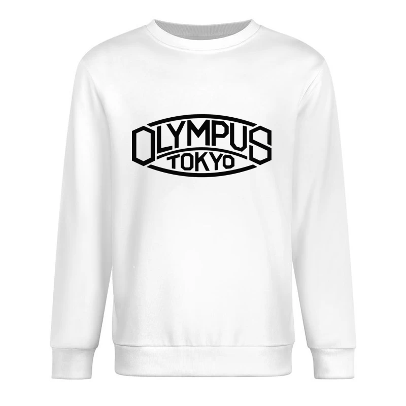 Olympus Tokyo Vintage Camera Brand Logo Male Pullover Sweatshirt