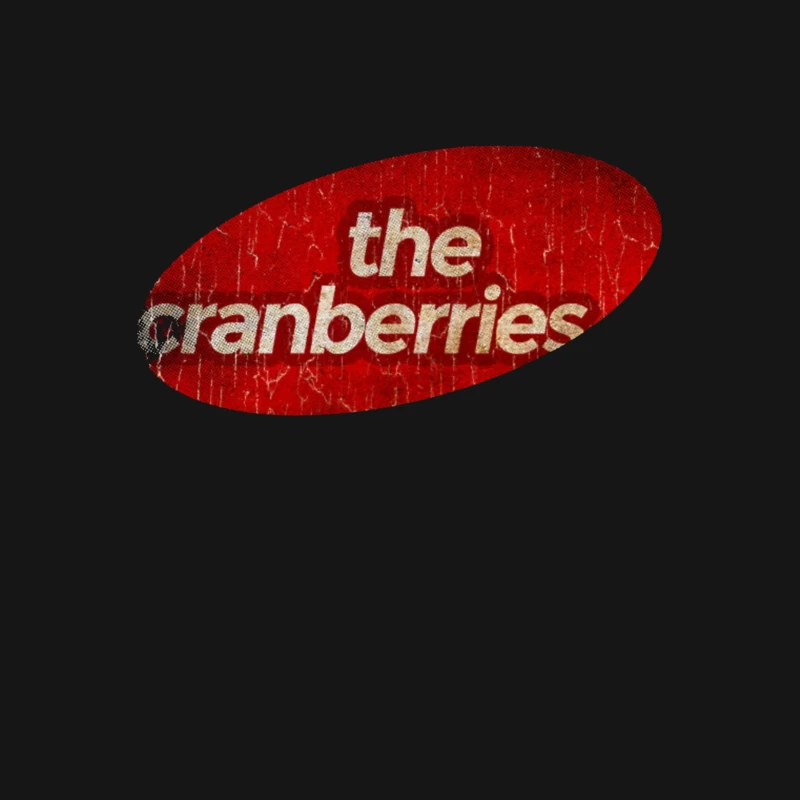 The Cranberries Vintage Band Logo in Red Female T-Shirt