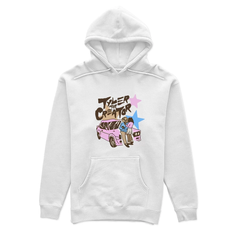Auto-Romantik mit Retro-Stil Damen Pullover Hoodie