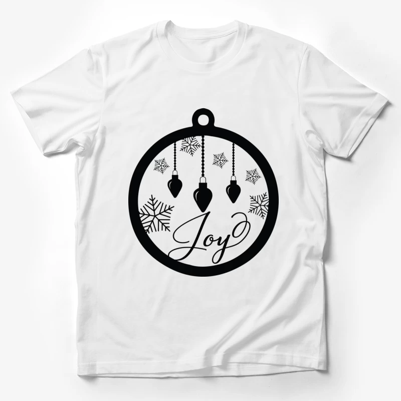 Ornement de Noël Joyeux Homme T-Shirt