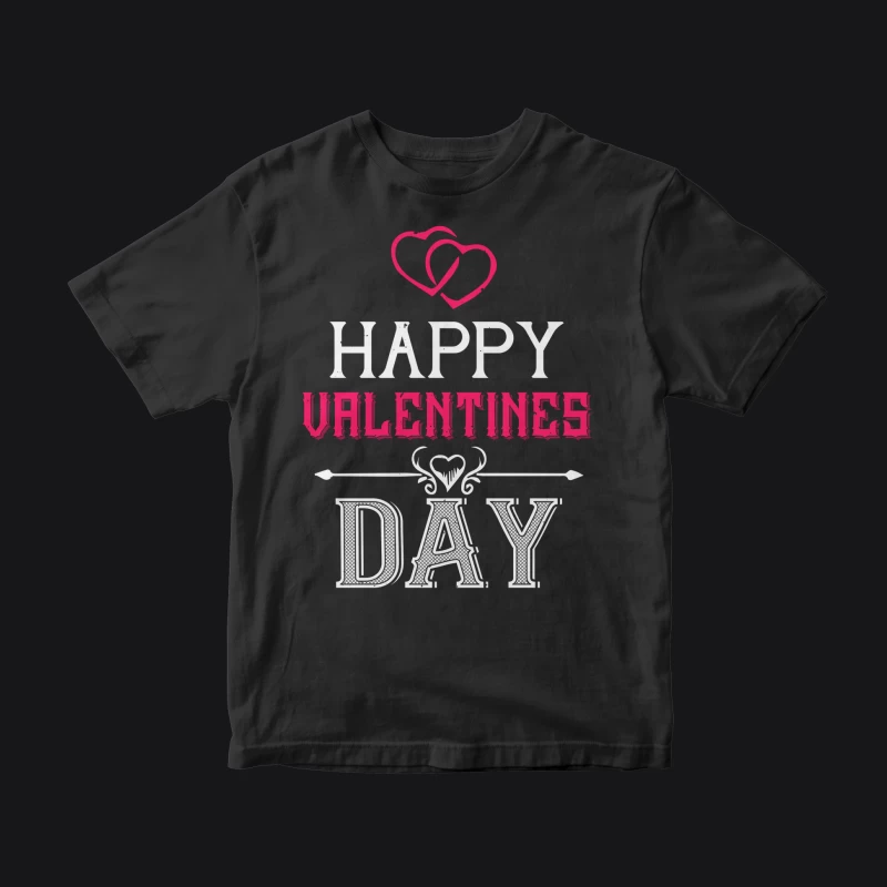T-shirt Saint-Valentin avec coeurs et message Femme Sweat à capuche