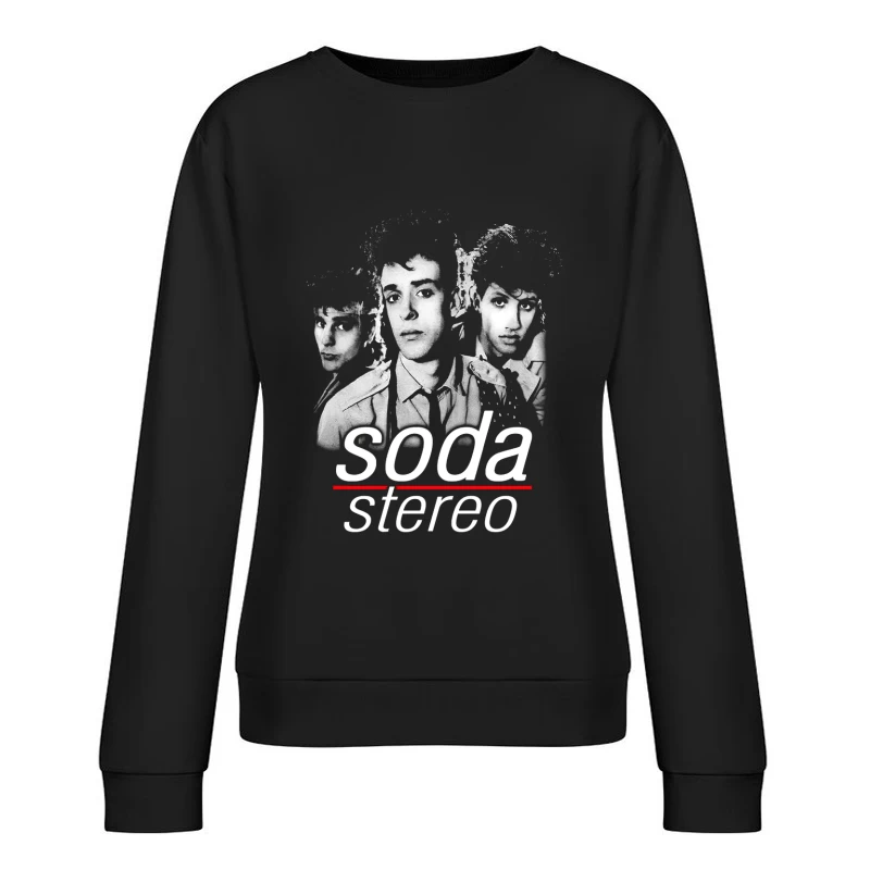 Soda Stereo Band Female Pullover Sweatshirt