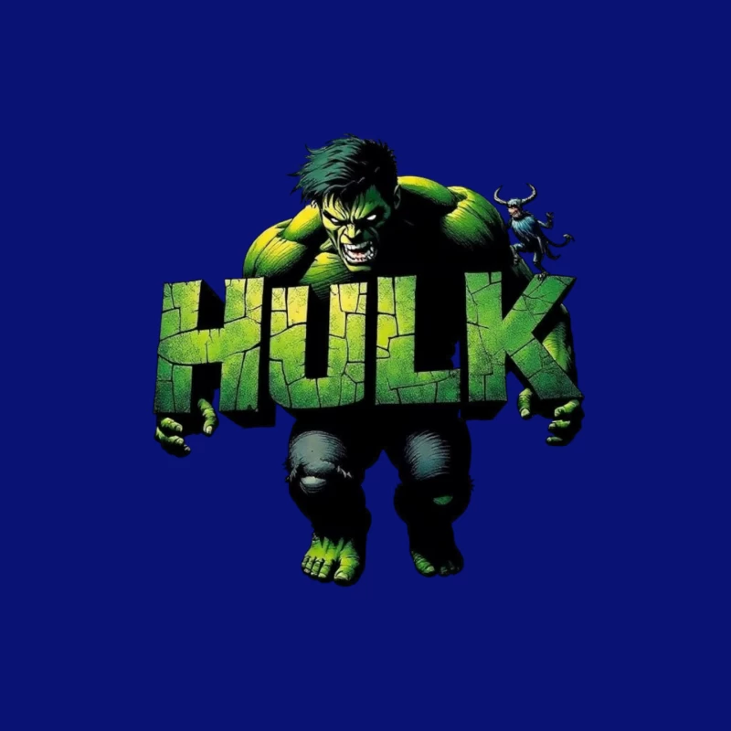 Hulk Comic Art Mouse Pad