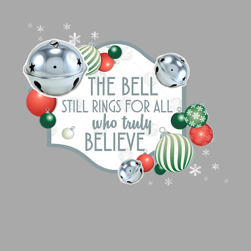 The Christmas Bell from the Polar Express Female Pullover Hoodie