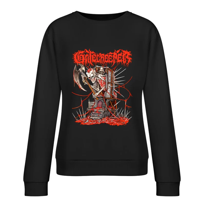 Gatecreeper Guts Tower Female Pullover Sweatshirt