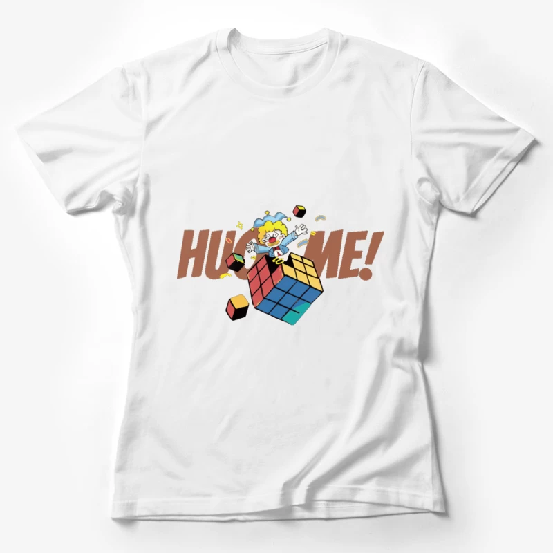 Würfel Abenteuer mit Clown Damen T-Shirt