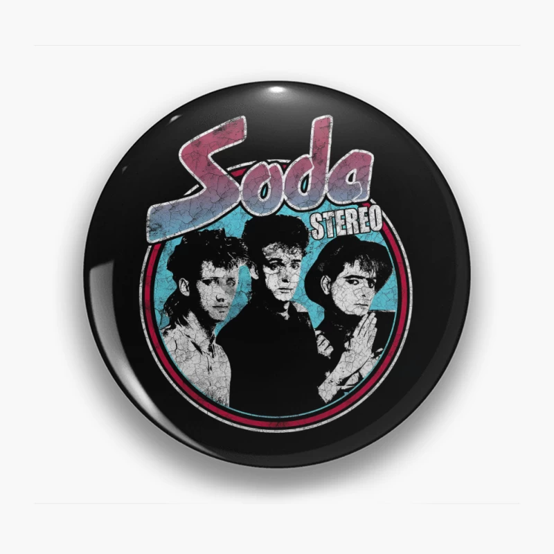 Soda Stereo Vintage Pin