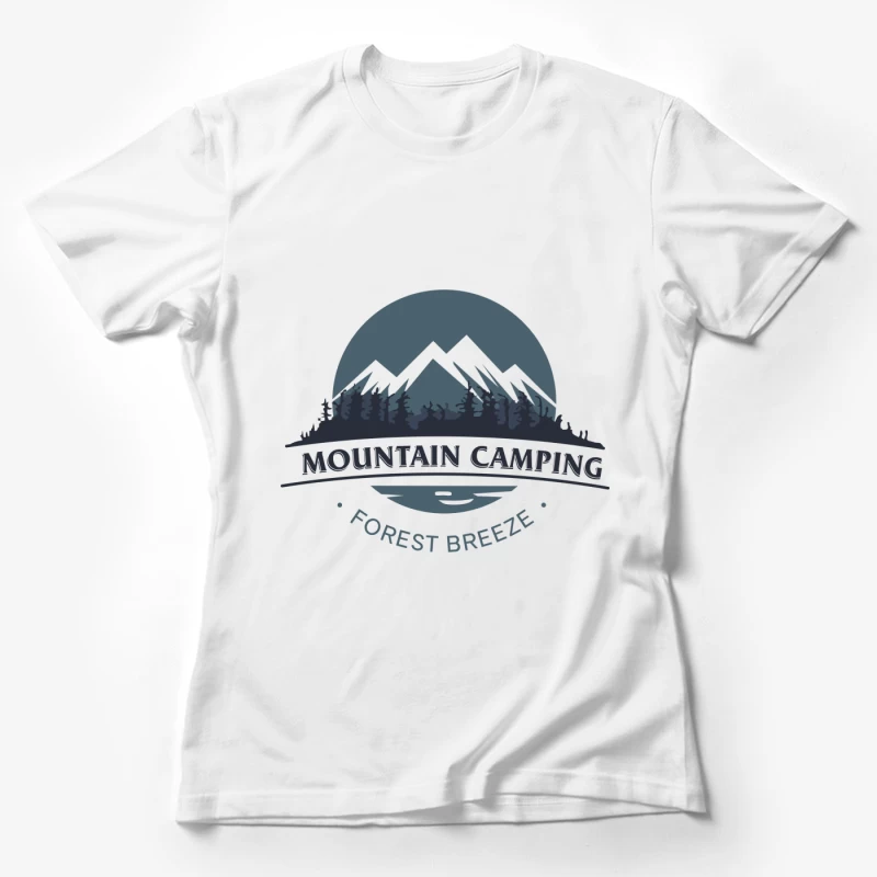 Bergcamping Abenteuer Damen T-Shirt