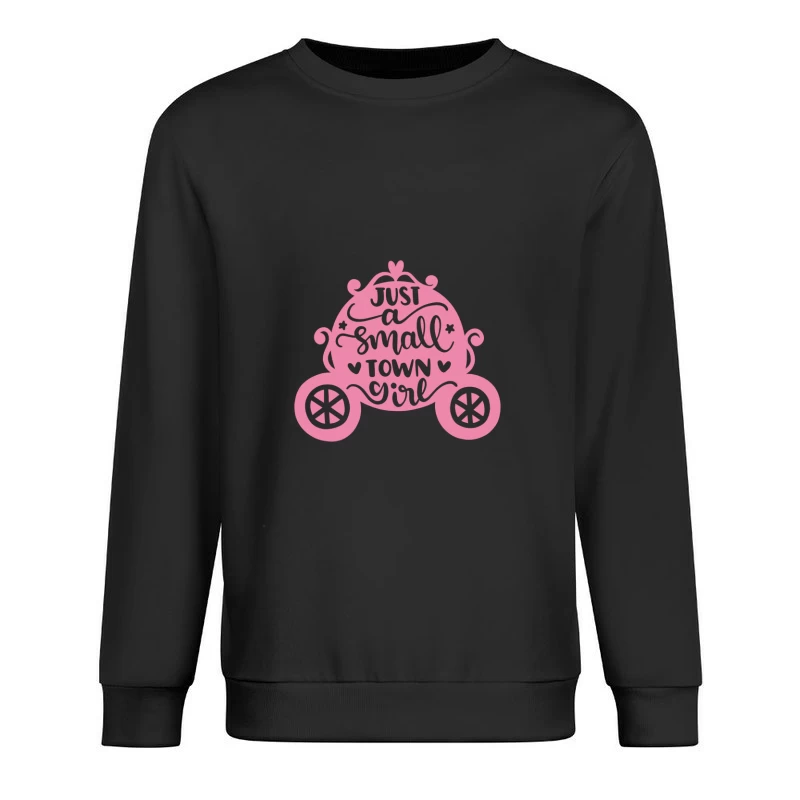 Citrouille rose avec texte Homme Sweat-shirt à enfiler