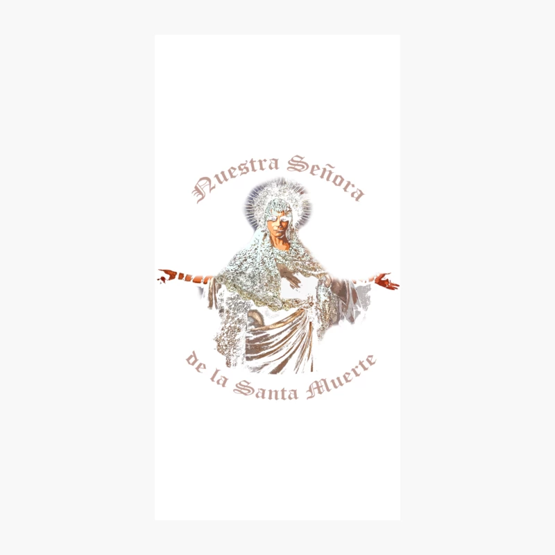 Santa Muerte iPhone Case