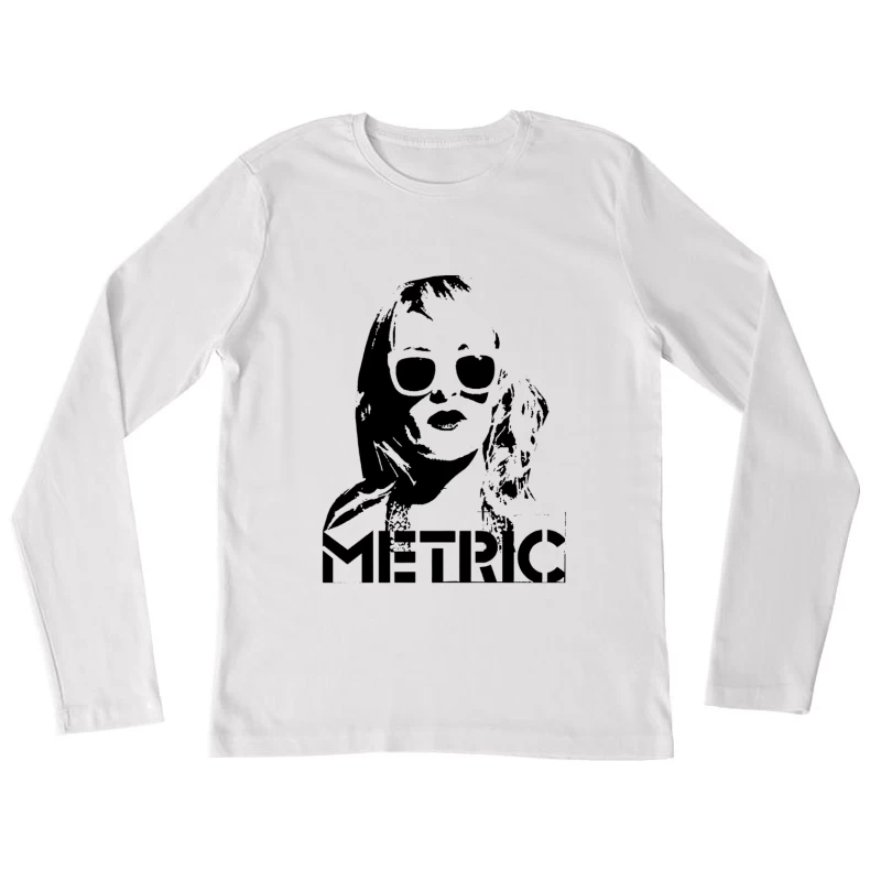 Metric Band Female Long Sleeve T-Shirt