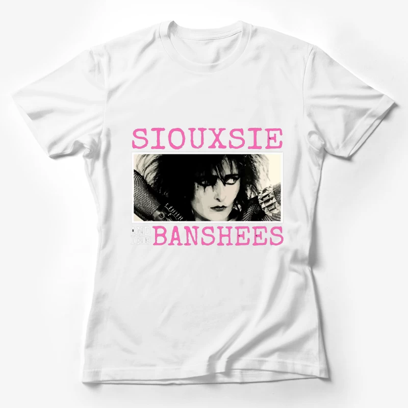 Siouxsie and the Banshees Gothic Punk Album Cover Female T-Shirt