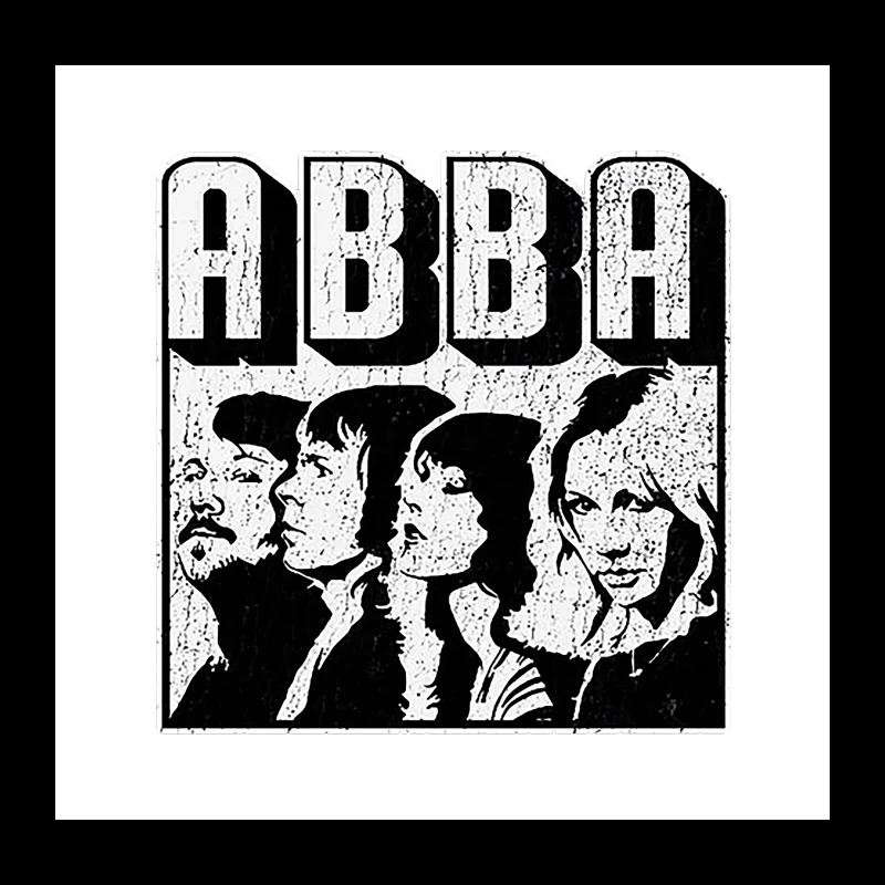 Abba Retro Throw Pillow