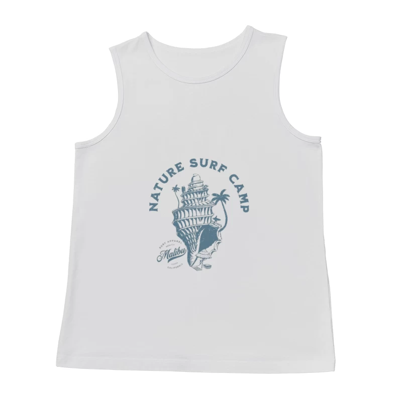Camp de Surf Nature Design Coquillage Homme Débardeur