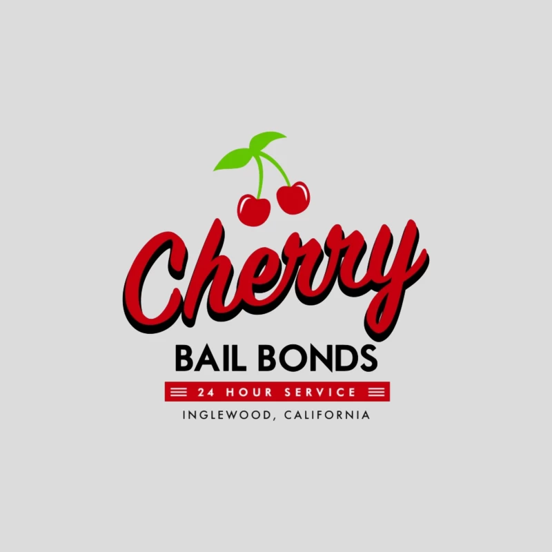 Cherry Bailbonds Baseball Cap