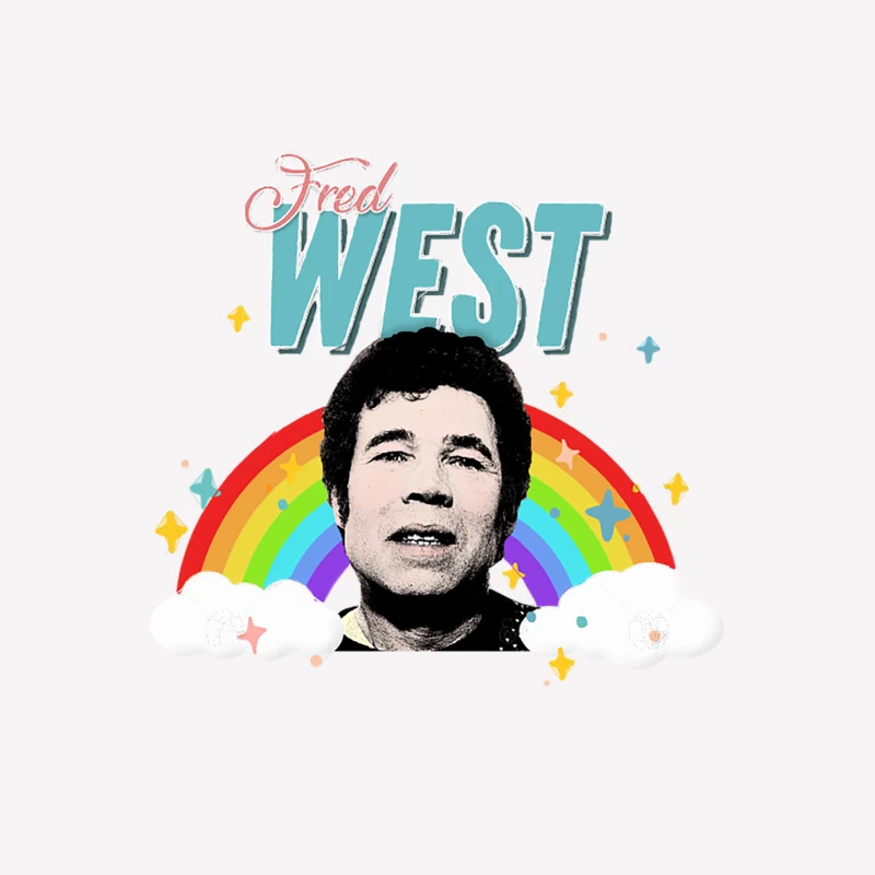 Fred West  90s Style Cute Aesthetic Design Female T-Shirt