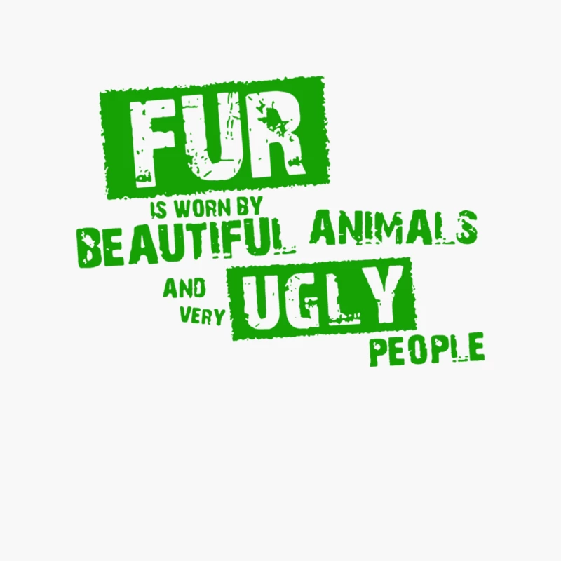 Fur is worn by... Cotton Tote Bag