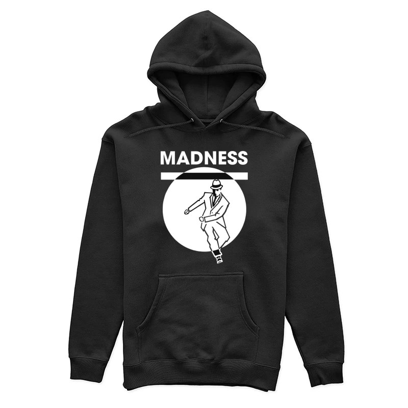 Ska Dance Madness Silhouette Logo Female Pullover Hoodie