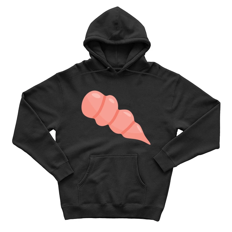 Coquillage rose élégant Homme Sweat à capuche