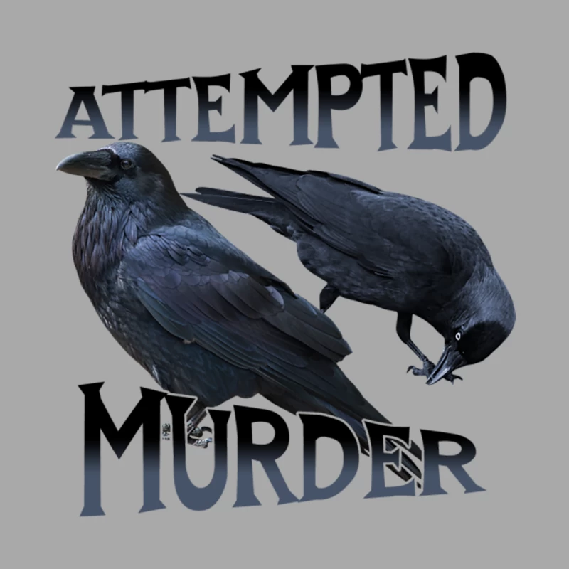 Attempted Murder, of Crows Female Pullover Hoodie