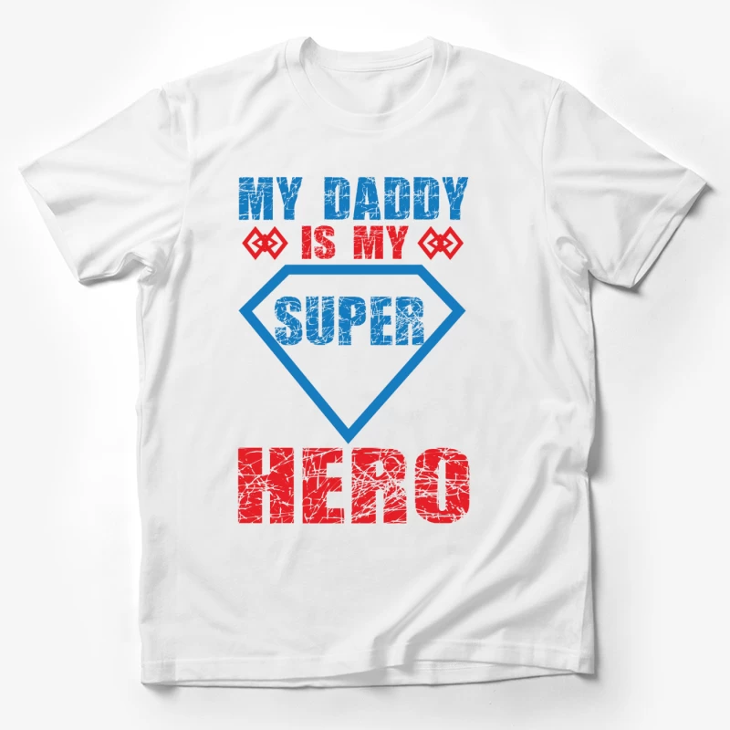 Mon papa est mon super héros - Design créatif pour vêtements Homme T-Shirt