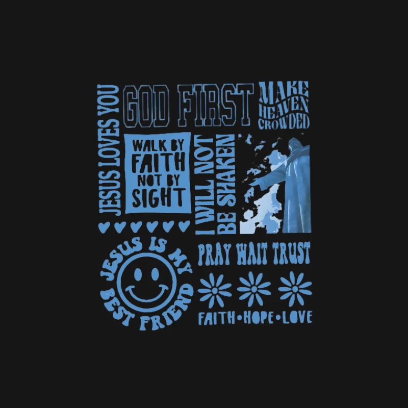 Messages de foi et symboles Homme T-Shirt
