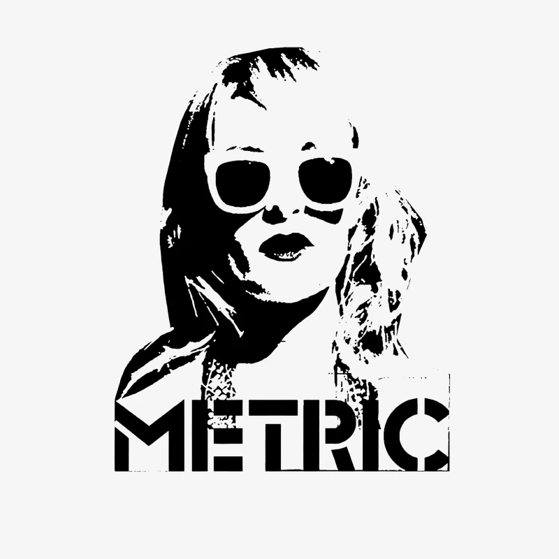 Metric Band Female Pullover Sweatshirt