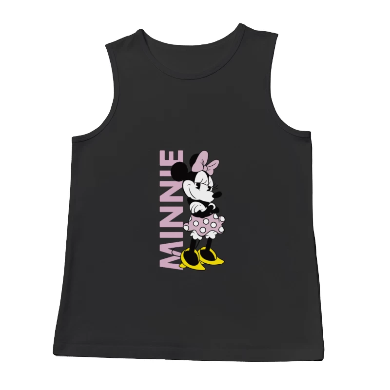 Dolce Minnie Mouse con dettagli rosa Canotta Uomo