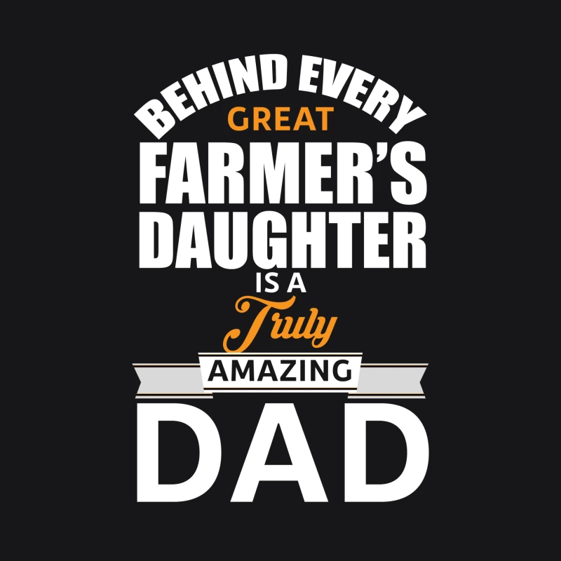 Hommage à un Papa de Fille de Fermier Homme Sweat à capuche