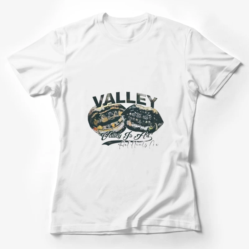 Design Artistique de Vallée Femme T-Shirt