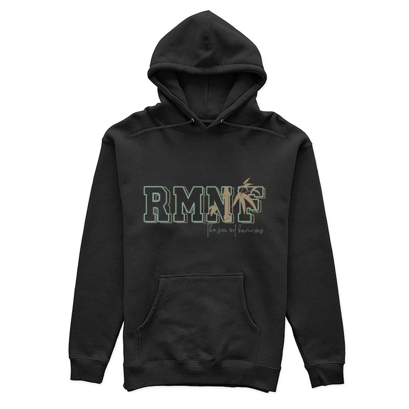 RMNF-Logo mit Bambus und Schriftzug Damen Pullover Hoodie