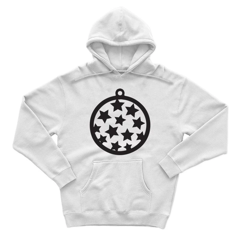 Boule de Noël étoilée Homme Sweat à capuche