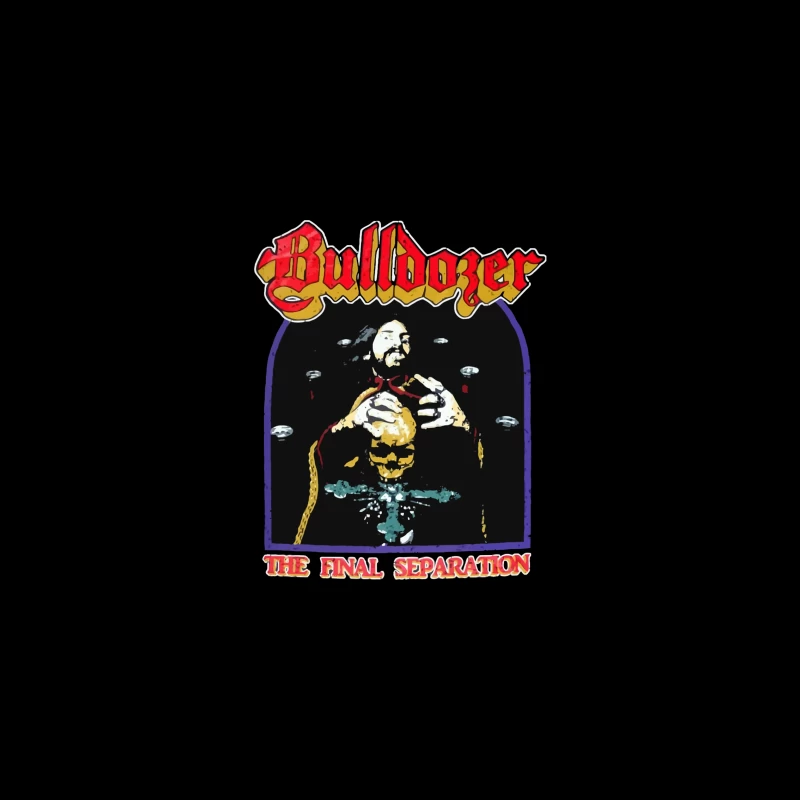 Bulldozer - The Final Separation Metal Album Cover Art iPhone Case