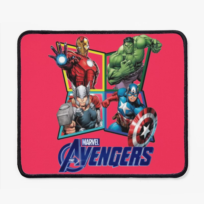 Marvel Avengers Comic Characters Mouse Pad