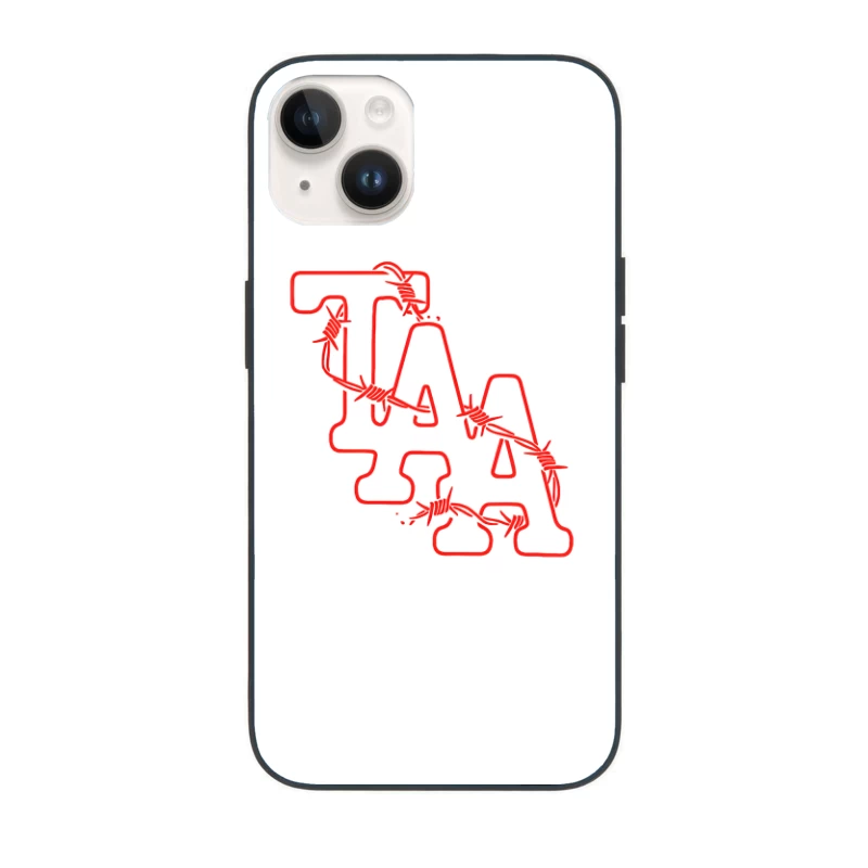 The Amity Affliction Red Logo iPhone Case