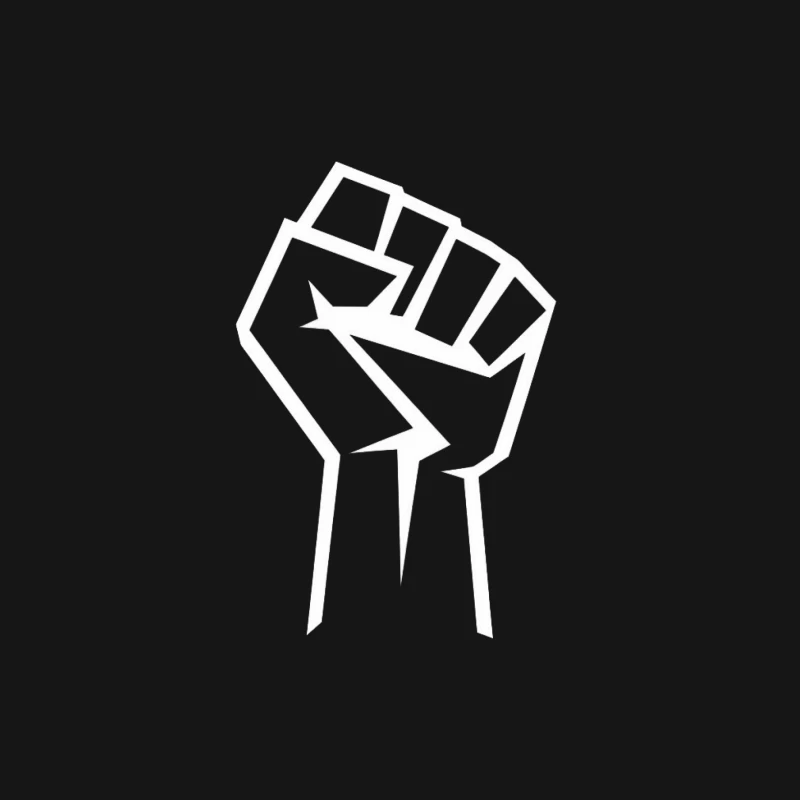 Raised Fist: Symbol of Protest and Solidarity Female Long Sleeve T-Shirt