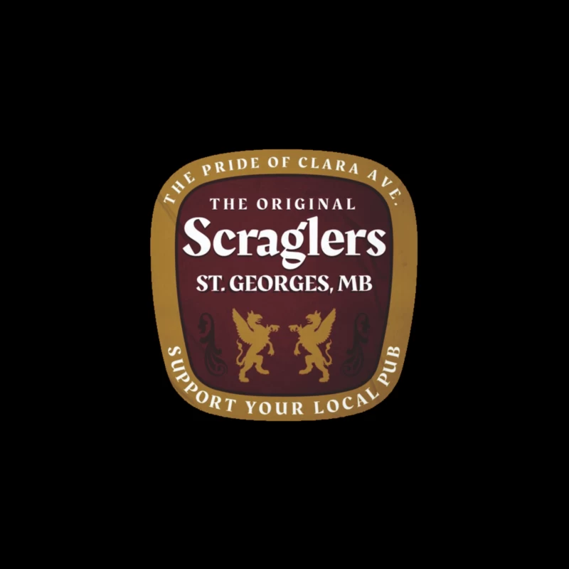 Scraglers Public House Tapestry