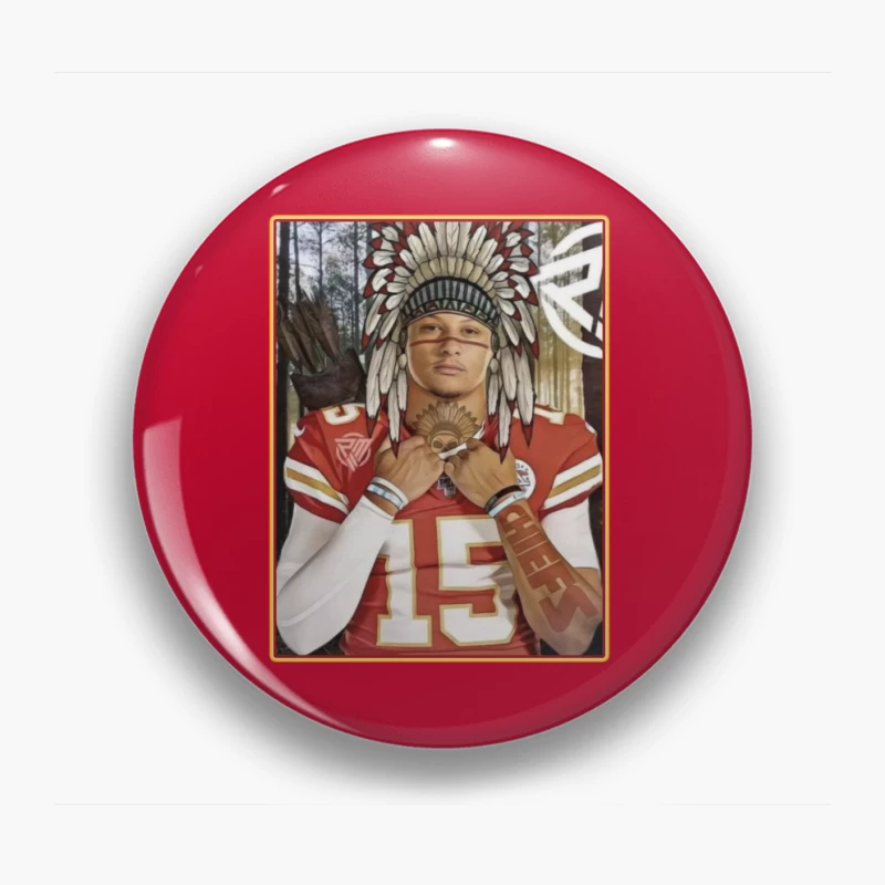 Football - Kansas City Chiefs - Patrick Mahomes - THE CHIEF CHIEF Pin