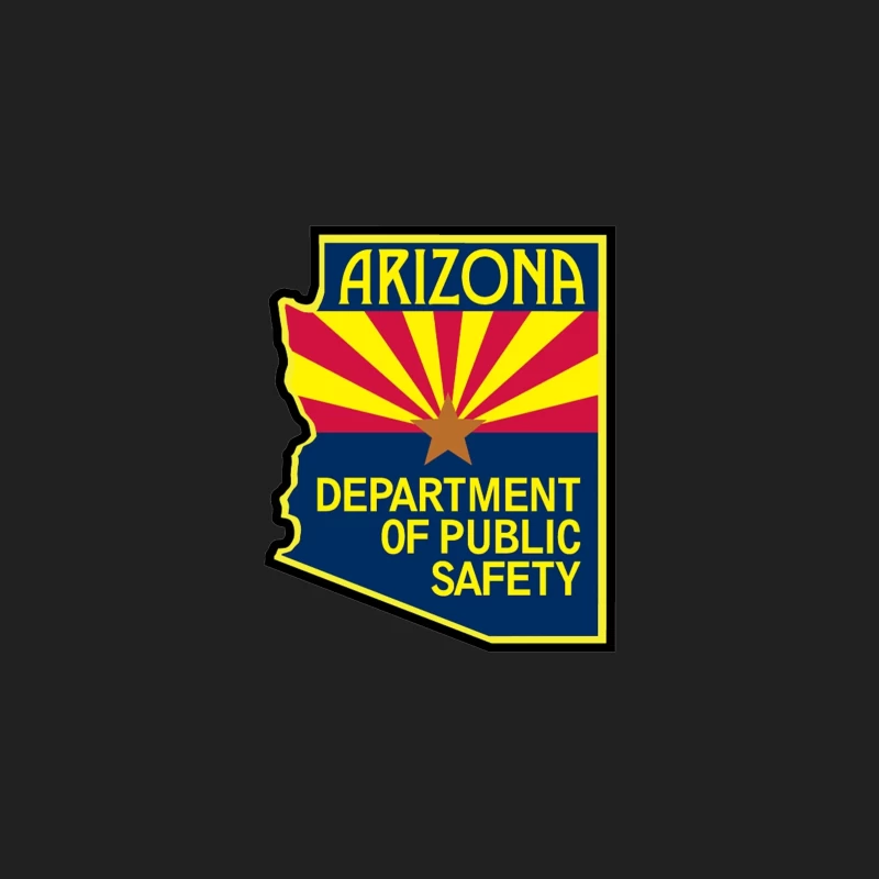 Arizona Department of Public Safety Official Logo Bucket Hat