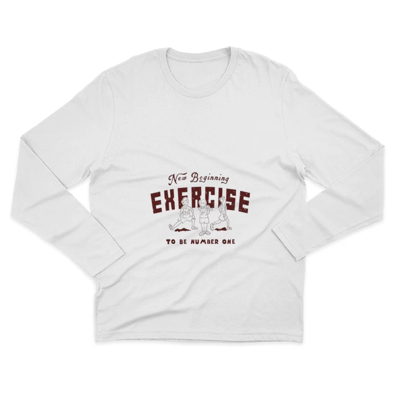  Homme Manches Longues T-Shirt