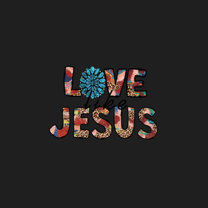 Bunter Liebesbrief an Jesus Herren Tanktops