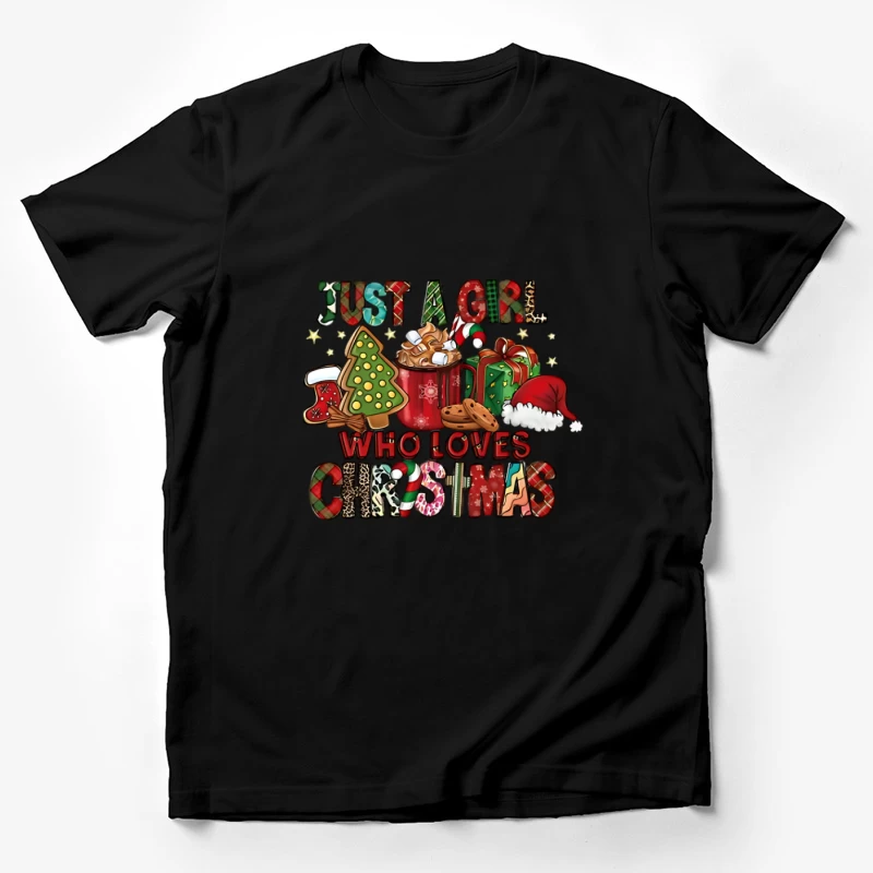 Weihnachtsfreude für Mädchen Herren T-Shirt
